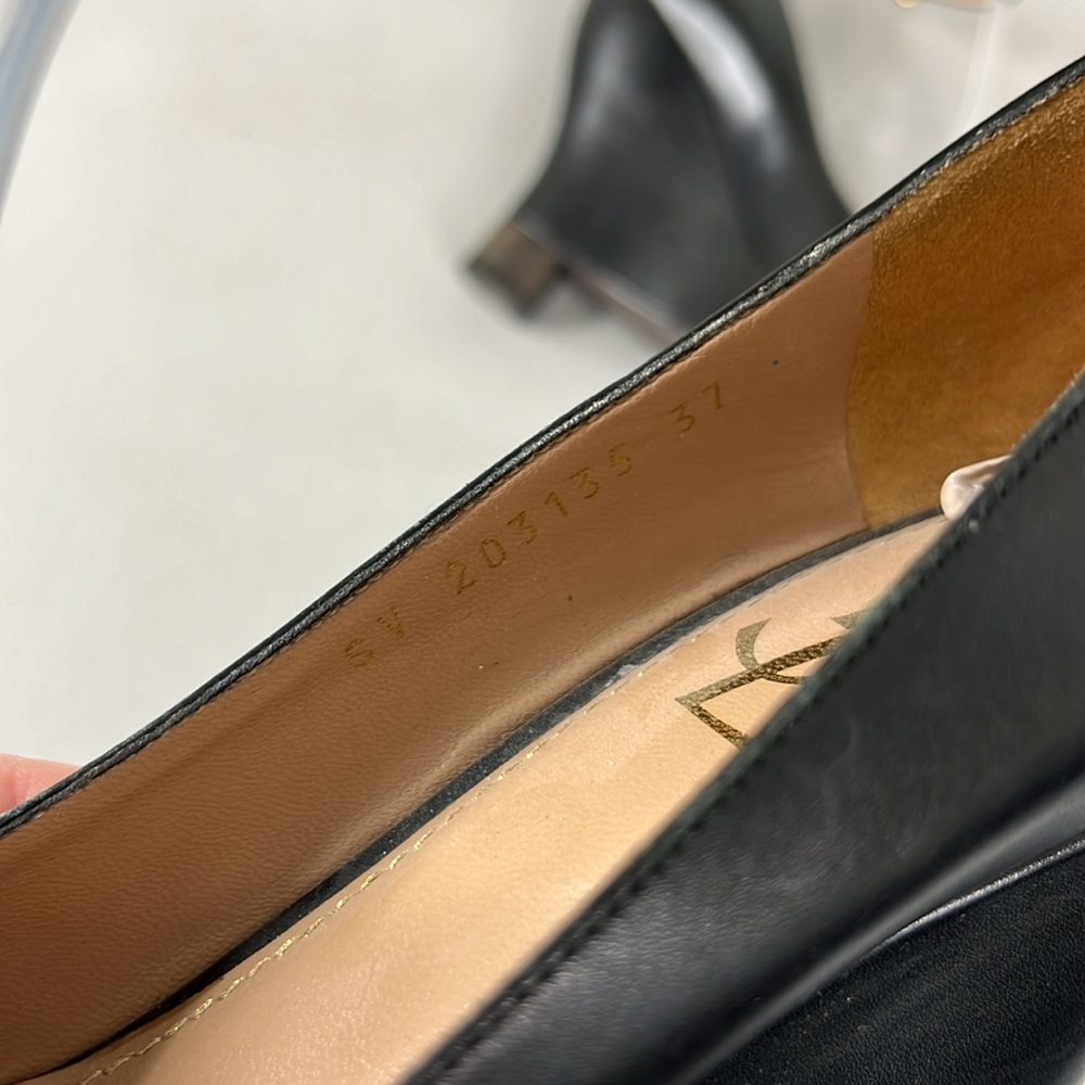 Ysl Studio Platform Pump 75 Split Wedge Flatform … - image 7